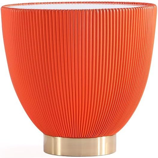Manhattan Comfort Anderson Modern 18" Round End Table 2.0 | Ceramic Marble - Image 9