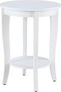 Convenience Concepts American Heritage Round End Table by ConvenienceConcepts