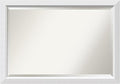 Amanti Art White Bathroom Mirror by AmantiArt