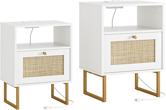 Masupu Extra Large Rattan Nightstand - Image 7