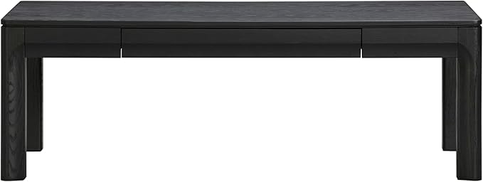 NTC Flow Modern Wooden Rectangle Coffee Table - Image 3