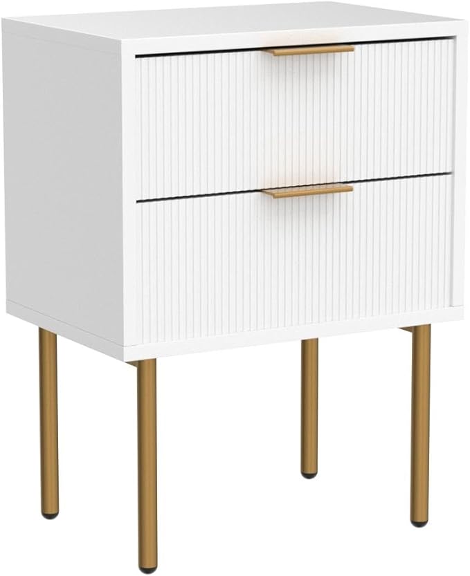 Masupu Nightstand, Mid-Century Modern Bedside Table - Image 5