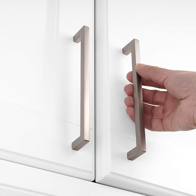 KOOFIZO 20-Pack Solid Square Bar Cabinet Handle - Image 3