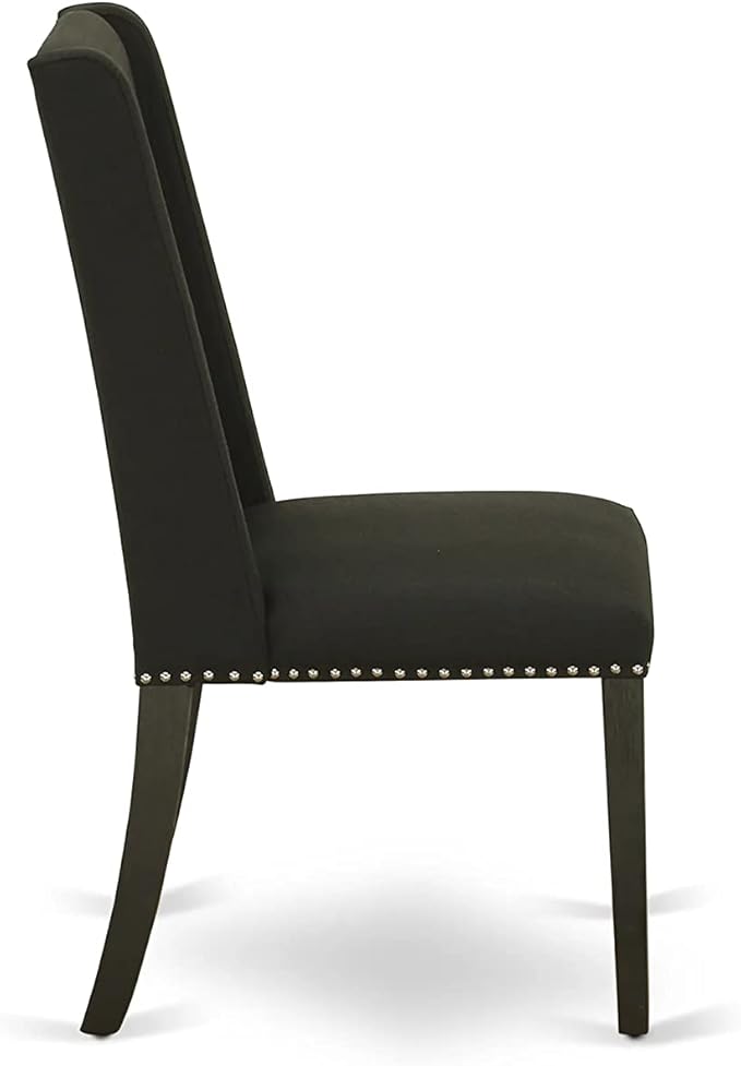 East West Furniture X627FL624-6 6 Piece Dining Room Set Contains a Rectangle - Image 10