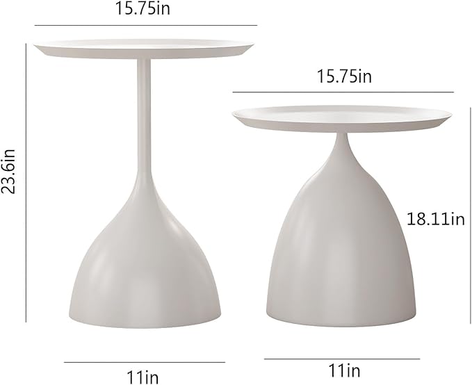 Nesting Tables, Modern End Tables - Image 2