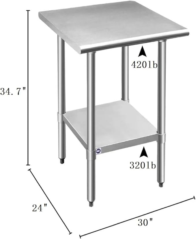 ROCKPOINT Stainless Steel Table - Image 3