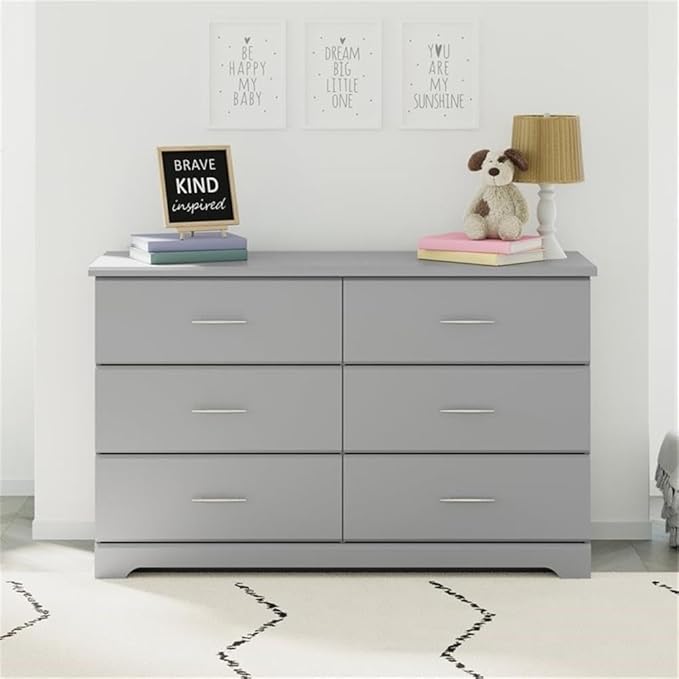 Storkcraft Brookside 6-Drawer Dresser – GREENGUARD Gold Certified, Nursery & - Image 2
