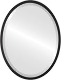OVALCREST - Oval Wooden Beveled Wall Mirror by OVALCREST