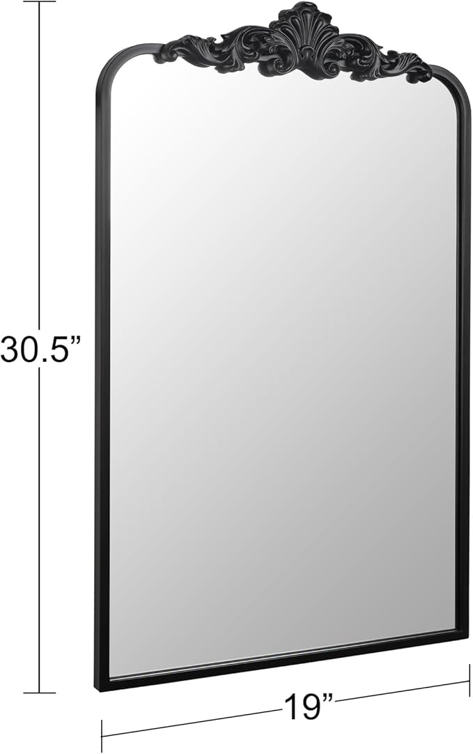 Ruomeng Traditional Wall Mirror, Accent Mirror - Image 4