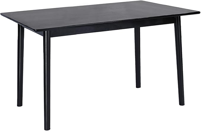 DELAVIN 59" Large Solid Wood Dining Table - Image 3