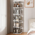Rotating Bookshelf Tower, 360-Degree Rotating Bookshelves, Small Space Spinning by Unknown