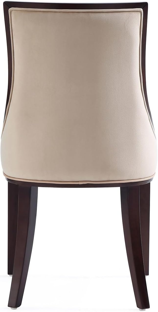Manhattan Comfort Grand Avenue Faux Leather Dining Chairs, Parsons Accent - Image 8