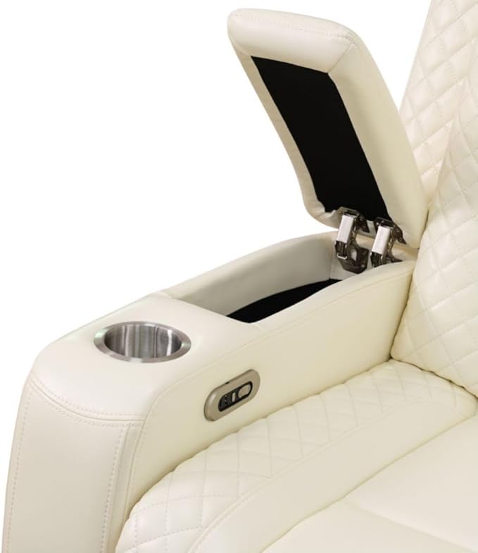 Electric Power Recliner Sofa Living Room Furniture, Comfy Home Theater - Image 7