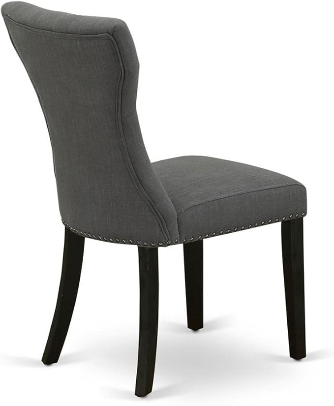 East West Furniture GAP6T50 Gallatin Parson Chairs - Image 7