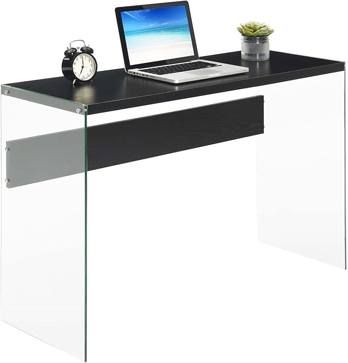 SoHo Glass Console Table/Desk - Image 4
