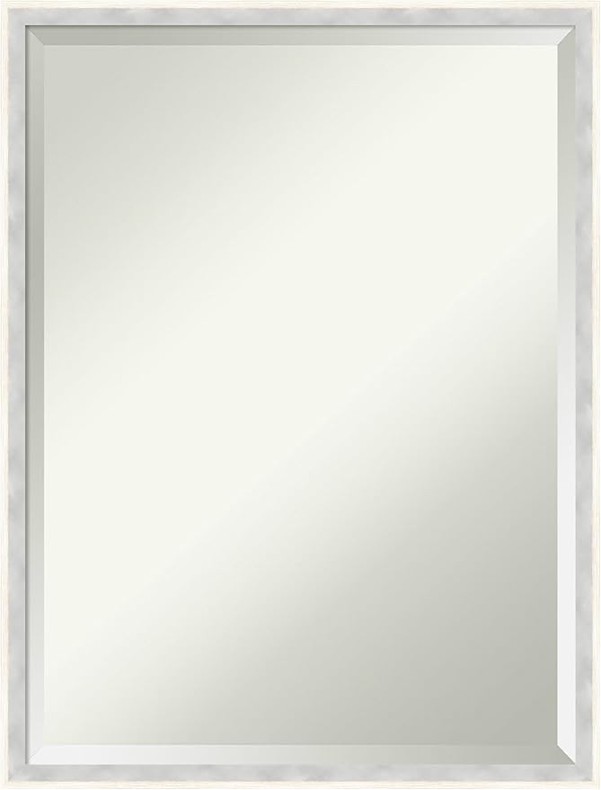 Amanti Art White Bathroom Mirror by AmantiArt