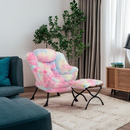 HollyHOME Faux-Fur Lazy Chair - Image 5