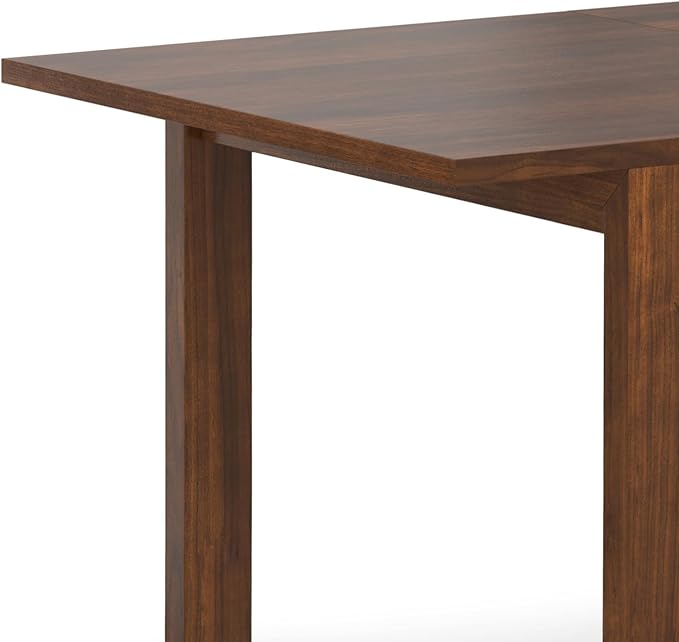 SIMPLIHOME Wilson Extendable Dining Table, Solid Wood Walnut Veneer, 60-76 x 36 - Image 17
