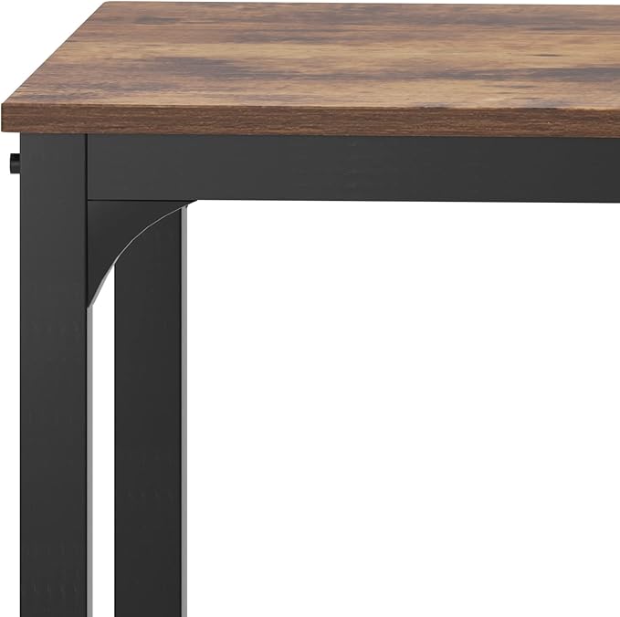 soges 4 Pieces Dining Table Set, 43.3 inch Kitchen Table Set - Image 7