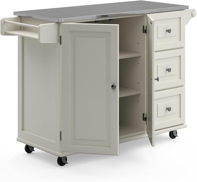 Homestyles Dolly Madison Rolling Mobile Kitchen Island - Image 16