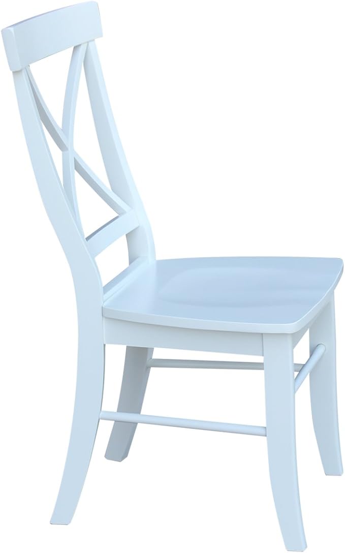 Set of Two X-Back Dining Chairs - Image 7