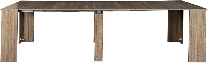 KEIKI 20"-118.5" L Extendable Foldable Dining Room Table - Image 6