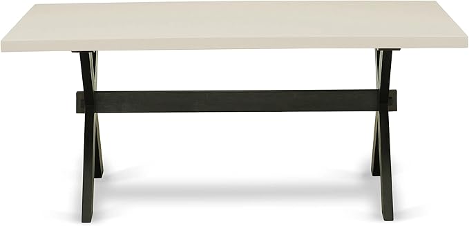 East West Furniture X627EL121-7 7 Piece Dining Room Table Set Consist of a - Image 5
