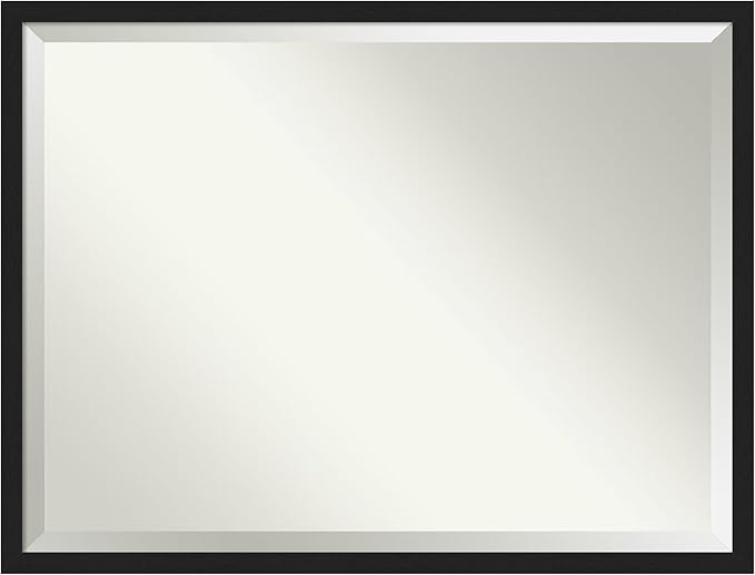 Amanti Art Black Bathroom Mirror by AmantiArt