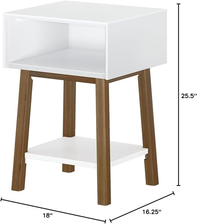 Plank+Beam Wooden Side Table - Image 2