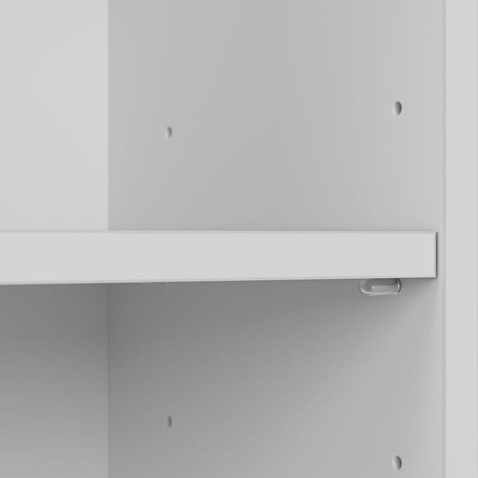 Bush Furniture Tall 5 Shelf Bookcase, Large Open Bookshelf, Sturdy Display - Image 7