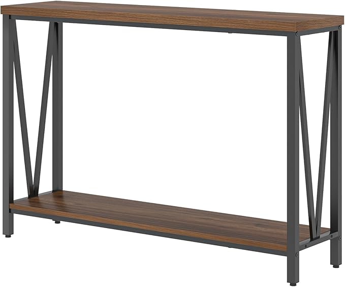 FOLUBAN Entryway Table, Narrow Console Table, Modern Sofa Table - Image 9
