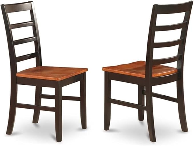 East West Furniture DOPF9-BCH-W 9 Piece Dining Room Furniture Set Includes a - Image 4