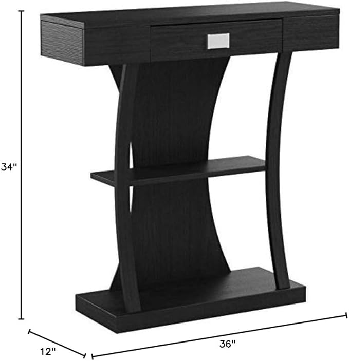 Convenience Concepts Newport Harri Console Table 36" - Image 3