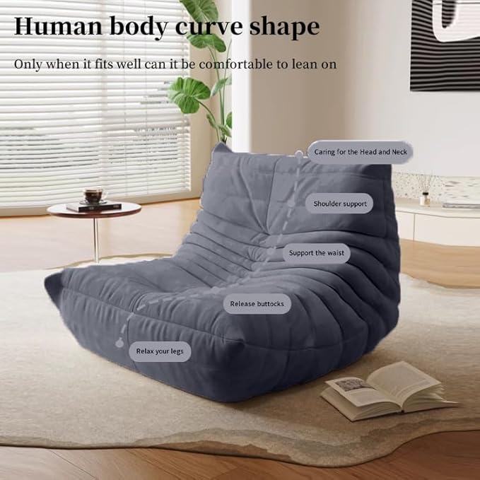 Bean Bag Chair - Memory Foam Bean Bag Chair - Image 4