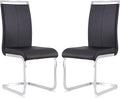Dining Chairs Set, Kitchen Modern Metal Chairs by Gopop