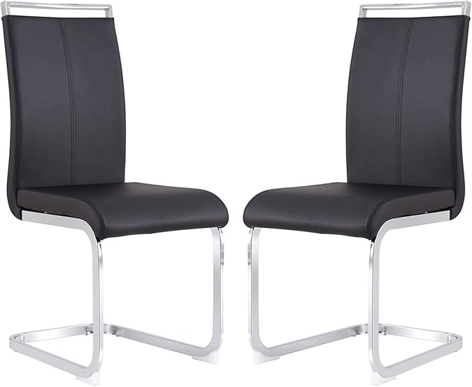 Dining Chairs Set, Kitchen Modern Metal Chairs by Gopop