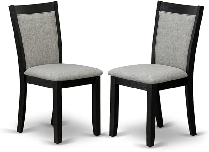 East West Furniture X677MZ606-6 6 Piece Dinette Set Contains a Rectangle Dining - Image 6