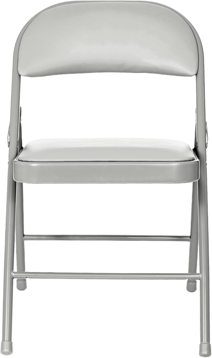 OEF Furnishings OEF950 Series Vinyl Padded Steel Folding Chairs - Image 4