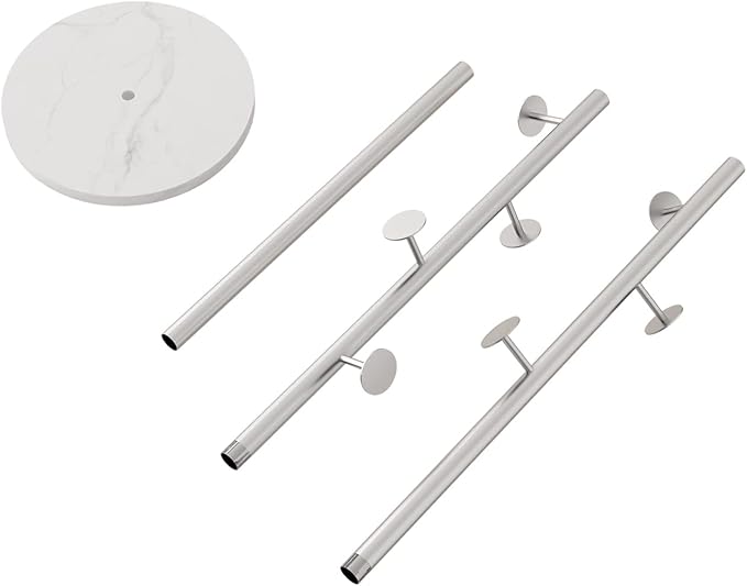 Silver Coat Racks, Metal Coat Rack Freestanding - Image 3