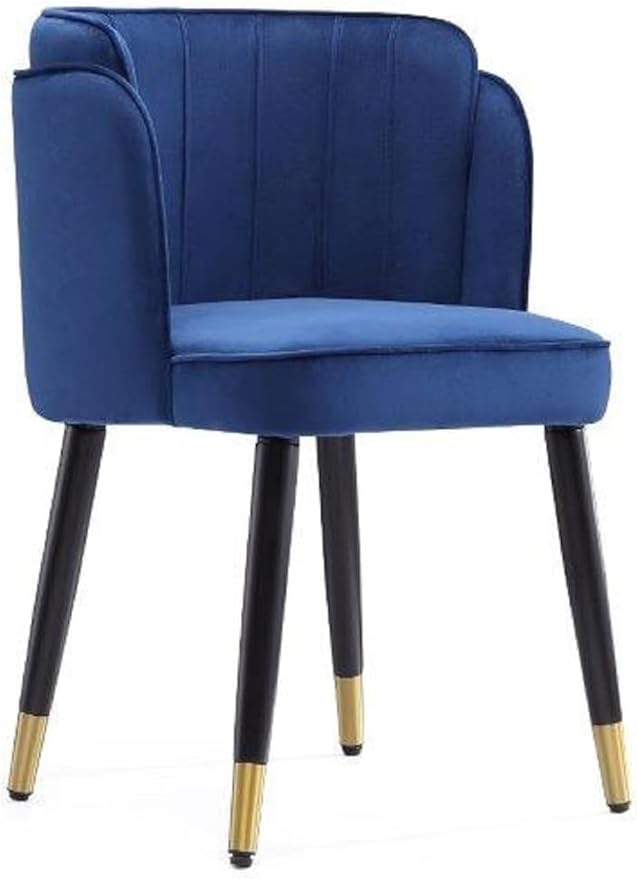 Manhattan Comfort Zephyr Modern Velvet Dining Chair, Solid Wood Frame by ManhattanComfort