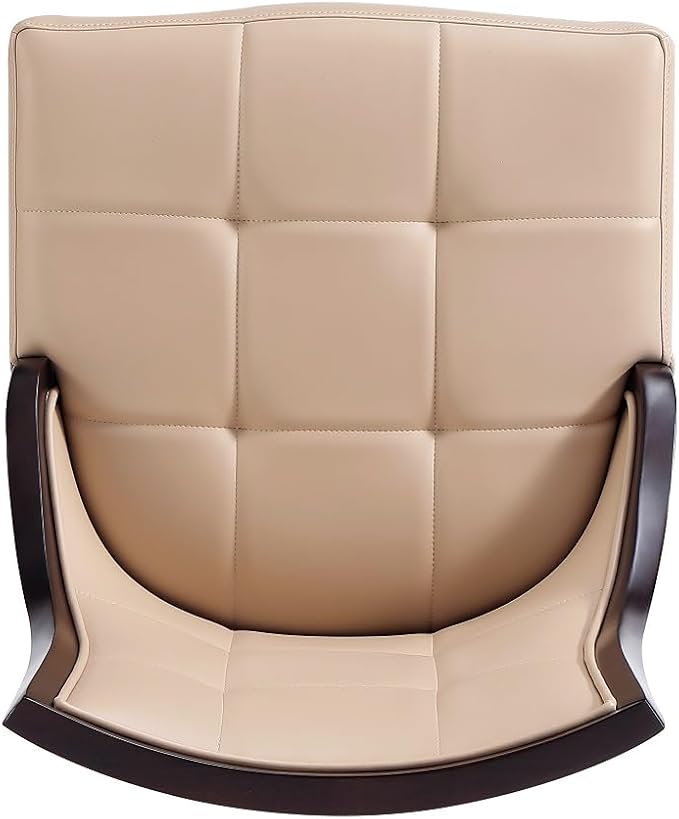 Manhattan Comfort Fifth Avenue Faux Leather Dining Chairs, Parsons Accent - Image 9