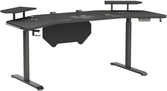 JWX Dual Motor Standing Gaming Desk - Image 5