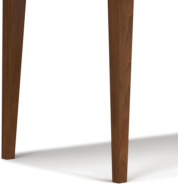 SIMPLIHOME Colby Dining Table, Solid Wood Walnut Veneer in Walnut, 60 x 36 - Image 8