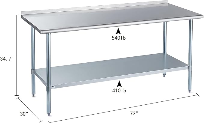 ROCKPOINT Stainless Steel Table - Image 3