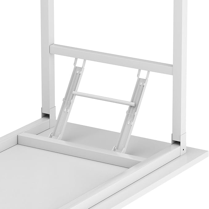 Need Folding Desk for Home Office 39-3/8" Length Modern Folding Table Computer - Image 8