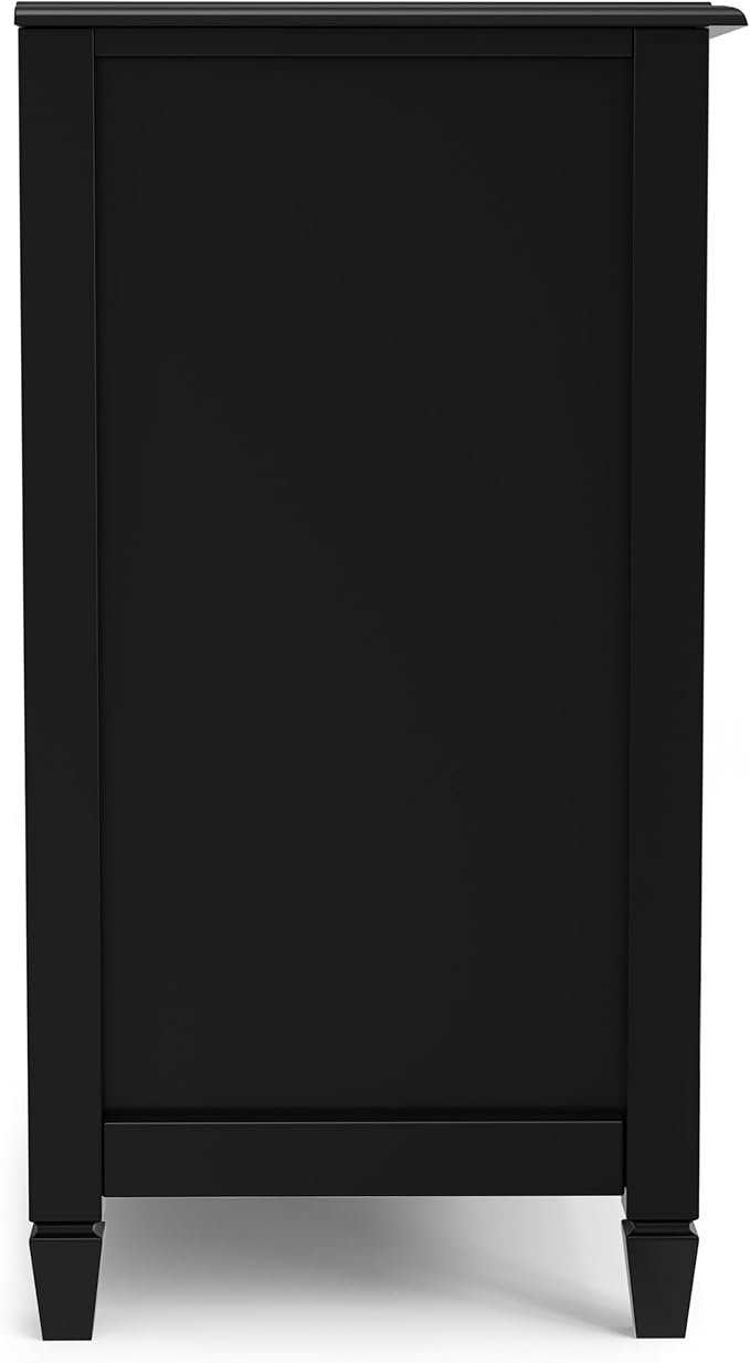 SIMPLIHOME Connaught Solid Wood 60 inch Wide Traditional Wide Storage Cabinet - Image 13