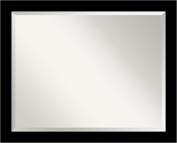 Amanti Art Black Bathroom Mirror by AmantiArt