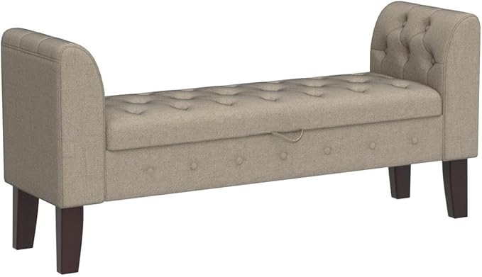 Awonde Upholstered Storage Bench - Image 5