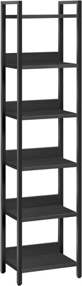 Bookshelf, 6-Tier Bookcase, Standing Book Shelf by MAHANCRIS