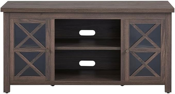 Henn&Hart Rectangular TV Stand for TV's up to 55" in Alder Brown, TV Stands for - Image 4